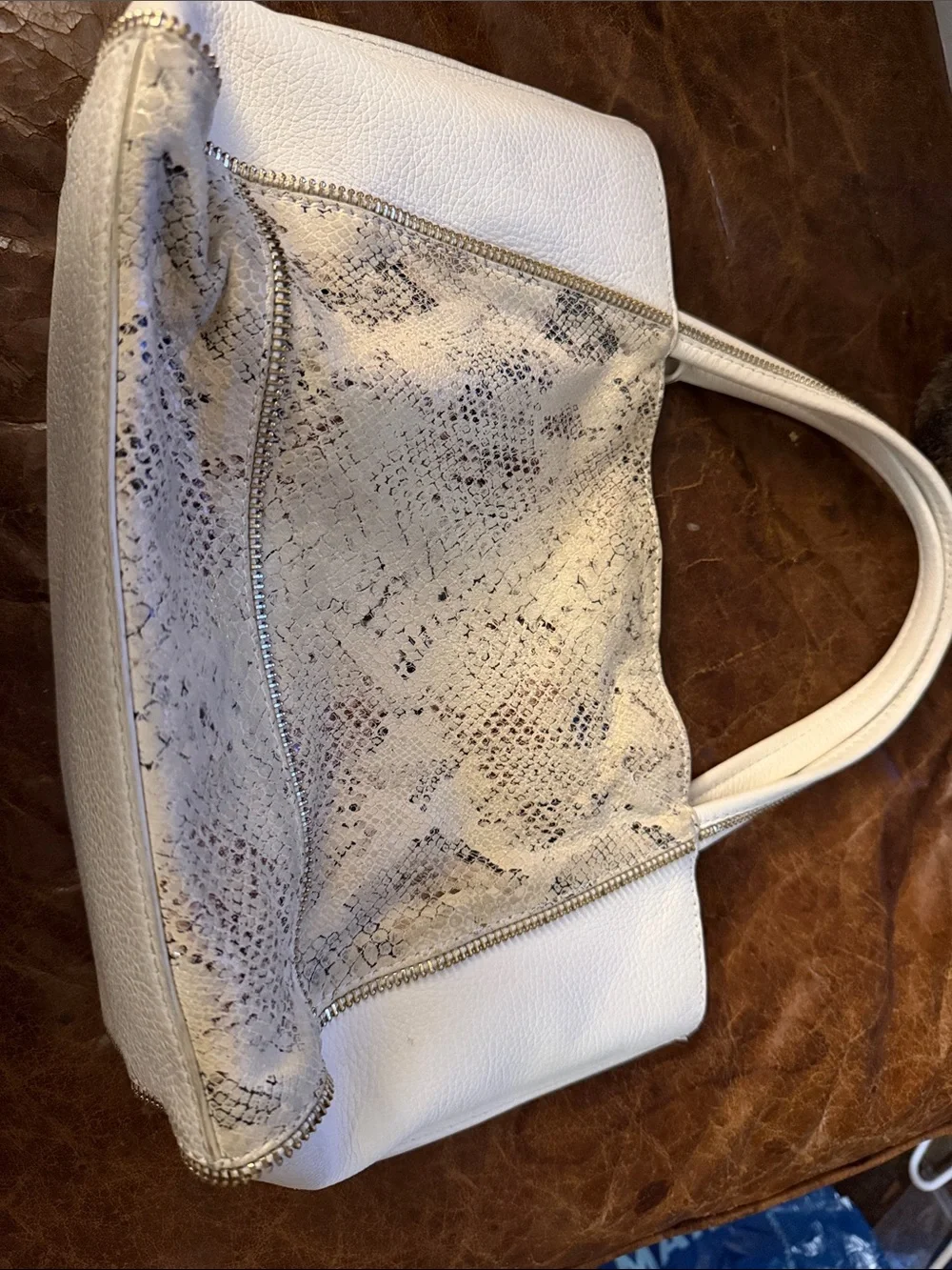 Botkier New York Soho Python-Embossed Leather Tote
